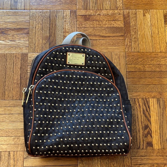 Michael Kors Studded Backpack - Picture 1 of 7